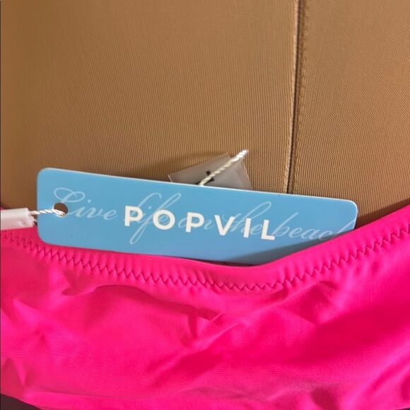 POPVIL Pink and Black Bikini Set - Picture 15 of 16